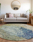 Addison Rugs Iriain Blue Washable Indoor-Outdoor Rug