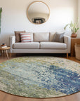 Addison Rugs Iriain Blue Washable Indoor-Outdoor Rug