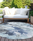 Addison Rugs Iriara Blue Washable Indoor-Outdoor Rug