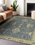 Addison Rugs Iriaris Blue Washable Indoor-Outdoor Rug