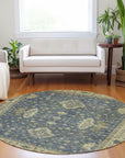 Addison Rugs Iriaris Blue Washable Indoor-Outdoor Rug