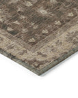 Addison Rugs Iriaris Brown Washable Indoor-Outdoor Rug
