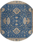 Addison Rugs Iriaris Navy Washable Indoor-Outdoor Rug