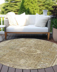 Addison Rugs Irias Brown Washable Indoor-Outdoor Rug