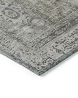 Addison Rugs Irias Gray Washable Indoor-Outdoor Rug