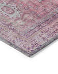 Addison Rugs Irias Pink Washable Indoor-Outdoor Rug
