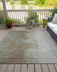 Addison Rugs Iriel Brown Washable Indoor-Outdoor Rug