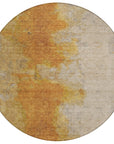 Addison Rugs Iriel Orange Washable Indoor-Outdoor Rug
