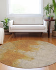 Addison Rugs Iriel Orange Washable Indoor-Outdoor Rug