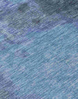 Addison Rugs Iriion Blue Washable Indoor-Outdoor Rug