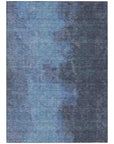Addison Rugs Iriion Blue Washable Indoor-Outdoor Rug