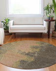 Addison Rugs Iriion Brown Washable Indoor-Outdoor Rug