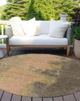 Addison Rugs Iriion Brown Washable Indoor-Outdoor Rug