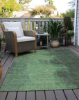 Addison Rugs Iriion Green Washable Indoor-Outdoor Rug