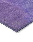 Addison Rugs Iriion Purple Washable Indoor-Outdoor Rug