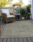 Addison Rugs Iriir Gray Washable Indoor-Outdoor Rug