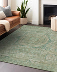 Addison Rugs Iriir Green Washable Indoor-Outdoor Rug