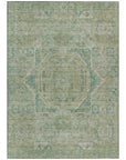 Addison Rugs Iriir Green Washable Indoor-Outdoor Rug