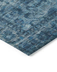 Addison Rugs Iriira Blue Washable Indoor-Outdoor Rug