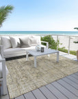 Addison Rugs Iriira Gray Washable Indoor-Outdoor Rug