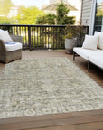Addison Rugs Iriira Gray Washable Indoor-Outdoor Rug