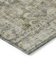 Addison Rugs Iriira Gray Washable Indoor-Outdoor Rug