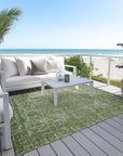 Addison Rugs Iriira Green Washable Indoor-Outdoor Rug