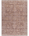 Addison Rugs Iriira Orange Washable Indoor-Outdoor Rug
