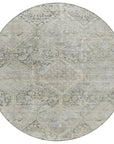 Addison Rugs Iriius Gray Washable Indoor-Outdoor Rug