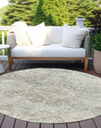Addison Rugs Iriius Gray Washable Indoor-Outdoor Rug