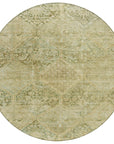 Addison Rugs Iriius Green Washable Indoor-Outdoor Rug