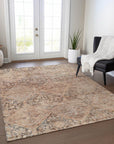 Addison Rugs Iriius Orange Washable Indoor-Outdoor Rug