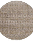 Addison Rugs Irion Brown Washable Indoor-Outdoor Rug
