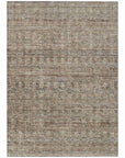 Addison Rugs Irion Brown Washable Indoor-Outdoor Rug