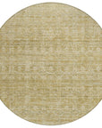 Addison Rugs Irion Gold Washable Indoor-Outdoor Rug