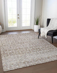 Addison Rugs Irior Brown Washable Indoor-Outdoor Rug