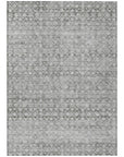 Addison Rugs Irior Gray Washable Indoor-Outdoor Rug