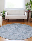 Addison Rugs Iriora Blue Washable Indoor-Outdoor Rug