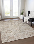 Addison Rugs Iriora Brown Washable Indoor-Outdoor Rug