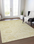 Addison Rugs Iriora Gold Washable Indoor-Outdoor Rug