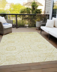 Addison Rugs Iriora Gold Washable Indoor-Outdoor Rug