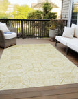 Addison Rugs Iriora Gold Washable Indoor-Outdoor Rug