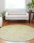 Addison Rugs Iriora Gold Washable Indoor-Outdoor Rug
