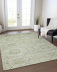 Addison Rugs Iriora Green Washable Indoor-Outdoor Rug