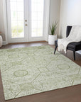 Addison Rugs Iriora Green Washable Indoor-Outdoor Rug