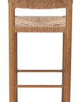 Zuo Modern Iska Aluminum Outdoor Barstool 2PC