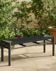 Zuo Modern Iska Aluminum Outdoor Bench