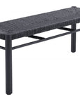 Zuo Modern Iska Aluminum Outdoor Bench