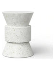 Jackson Unique Shaped Concrete Outdoor Stool-Garden Stools-Urbia-LOOMLAN
