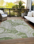 Addison Rugs Jaelain Aloe Washable Indoor-Outdoor Rug
